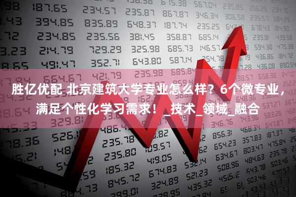 胜亿优配 北京建筑大学专业怎么样？6个微专业，满足个性化学习需求！_技术_领域_融合